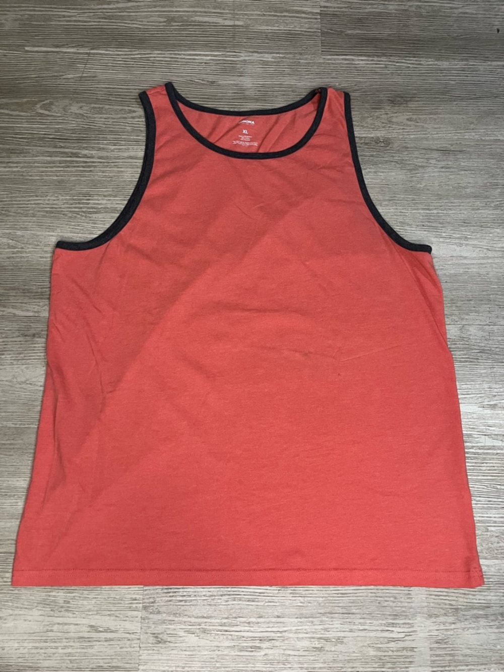 Sonoma Tank XL Men’s Muscle Shirt Red Beach Gym